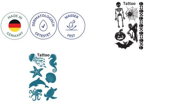 AVERY Zweckform ZDesign KIDS Tattoos "Grusel" (72056942)