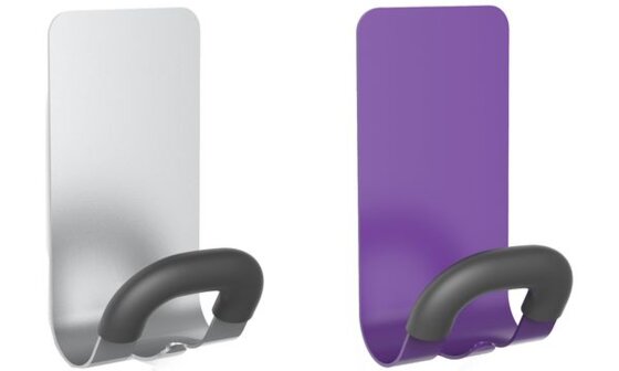 ALBA Garderobenhaken "PMMAG2", magnetisch, 1 Haken, silber (74800197)