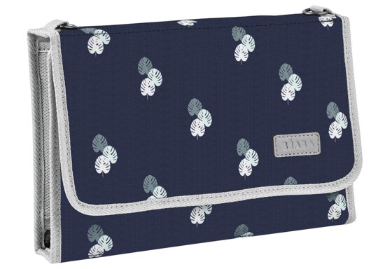 BÉABA, Baby Wickeltasche, Wickelunterlage aus 100% Baumwolle, für unterwegs, mit Fächern für - 1