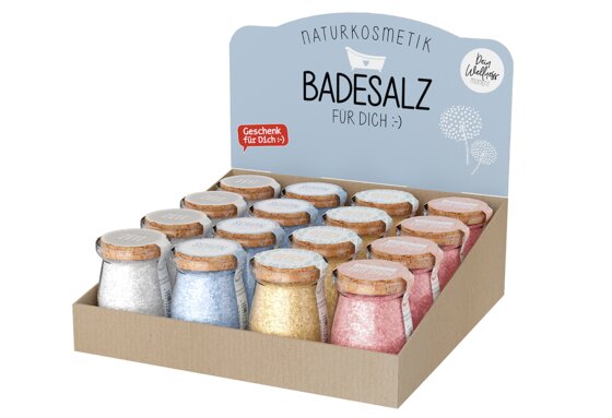 LA VIDA Display Badesalz Relax 16 Stück