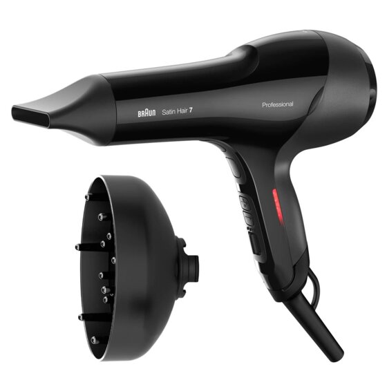 Braun Satin Hair7 SensoDryer Haartrockner, professioneller Föhn mit Thermosensor, IonTec und - 2