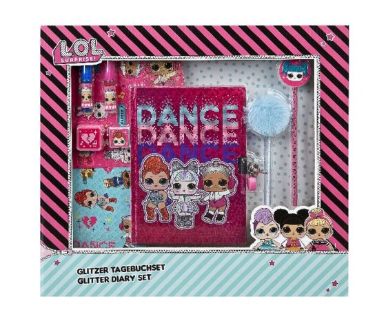 Glitzer Tagebuch Set LOL Surprise