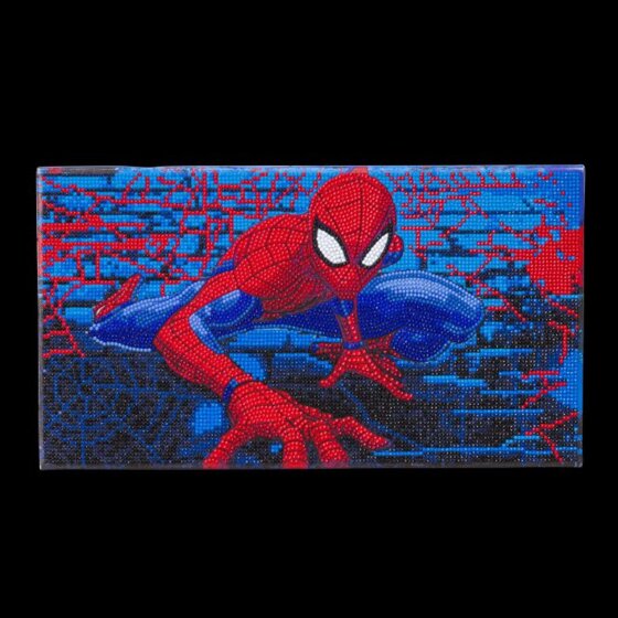 Crystal Art Bild 22x40cm Marvel Spiderman