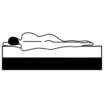 Boxspringbett-Matratzenauflage 200 x 200 x 5 cm - Boxspringbett-Matratzenauflage 200 x 200 x 5 cm - 3