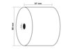 Exacompta 40340E 10er Pack Kassenrollen 1-lagig thermisch hohe Auflösung für Kas - Exacompta 40340E 10er Pack Kassenrollen 1-lagig thermisch hohe Auflösung für Kassen und - 2